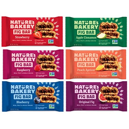 Whole Wheat Bakery Fig Bars Variety Pack 12Ct Apple Peach Aprico
