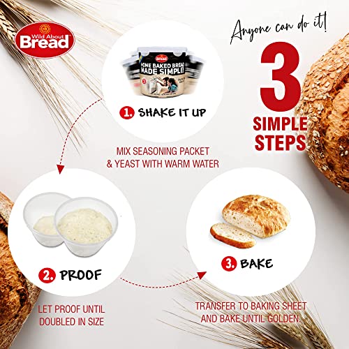 Wild About Bread - Bread Mix Variety Pack - Set Of 4 Flavors - Q