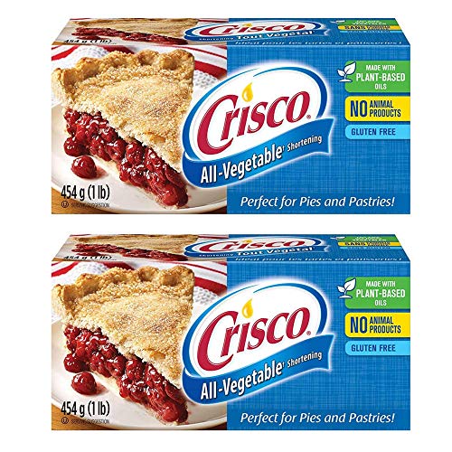 Crisco All-Vegetable Shortening, 454G/1Lb, 2-Pack {Imported From
