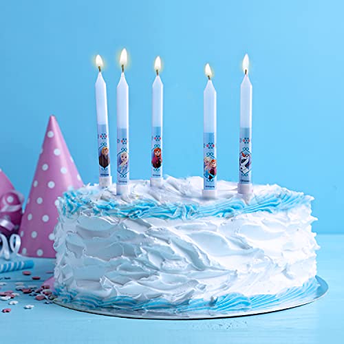8 Frozen Birthday Candles