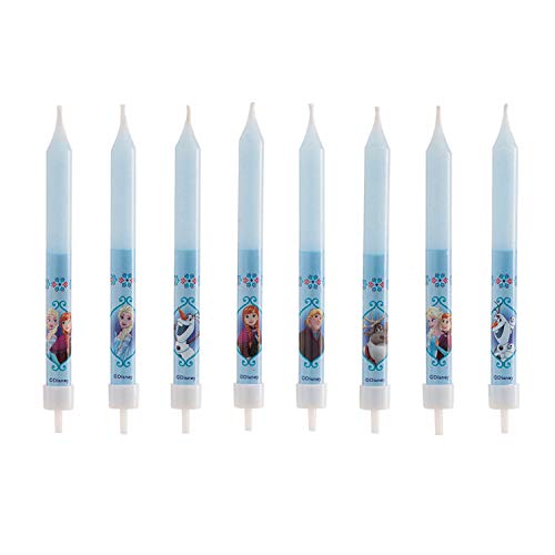 8 Frozen Birthday Candles