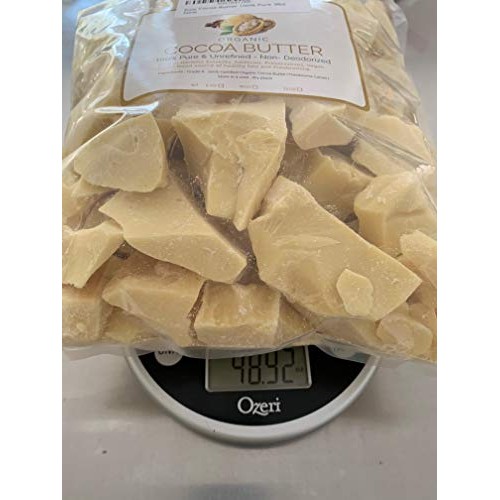 Raw Cocoa Butter 100% Pure 3Lbs