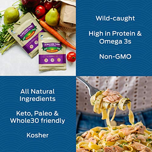 Genova Premium Albacore Tuna In Olive Oil With Sea Salt, Wild Ca