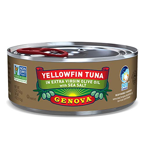 Genova Yellowfin Tuna In Extra Virgin Olive Oil With Sea Salt, 5