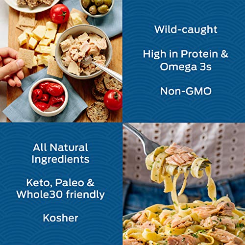 Genova Premium Yellowfin Tuna In Water, Wild Caught, Solid Light