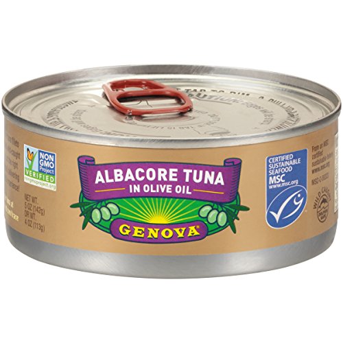 Genova Solid Albacore Tuna In Olive Oil 5 Oz., 12 Per Case