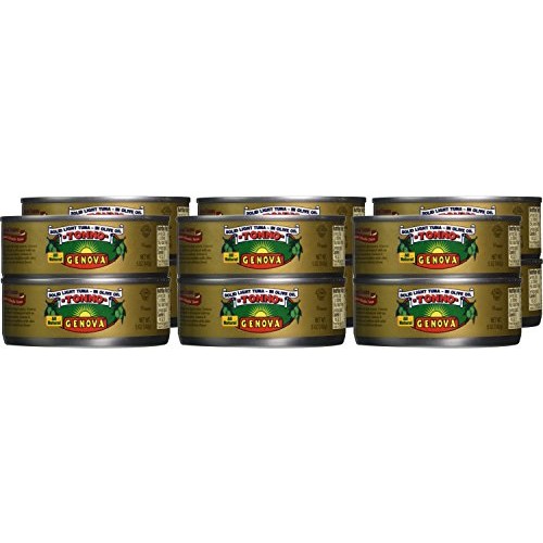 Genova Tonno Solid Light Yellowfin Tuna In Olive Oil, Each 4 Co