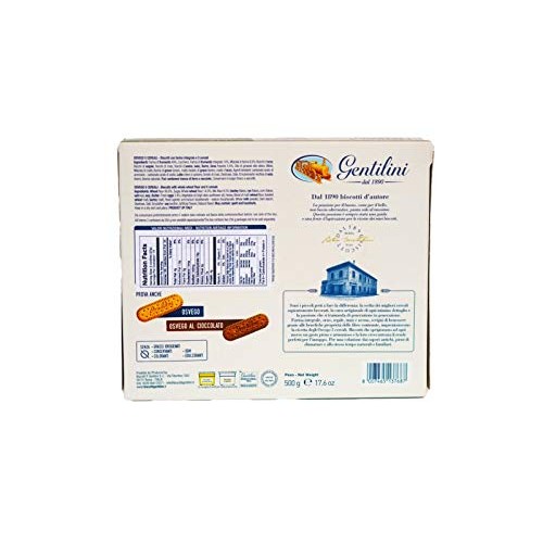 Gentilini Osvego Italian Honey Biscuit Cookies | 250 Gram | 8.8