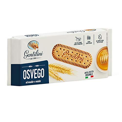 Gentilini Osvego Italian Honey Biscuit Cookies | 250 Gram | 8.8