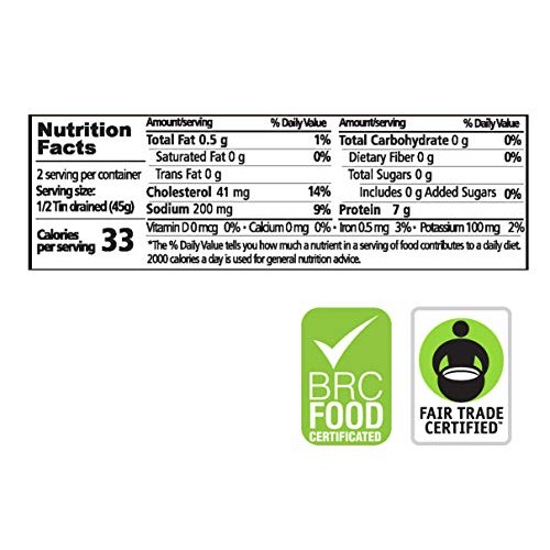 Crab In Brine By Geomar – 5.3 Ounce Canned Meat – Ready To Eat H