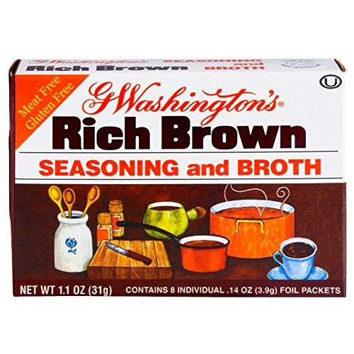 George Washington Broth, Brown, 1.1-Ounces Pack Of 24