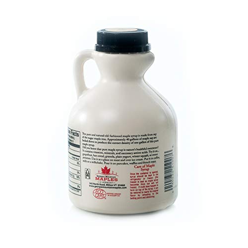 Georgia Mountain Maples Of Vermont, Organic Maple Syrup, Dark Co