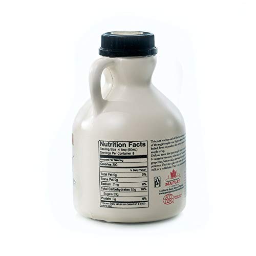 Georgia Mountain Maples Of Vermont, Organic Maple Syrup, Dark Co