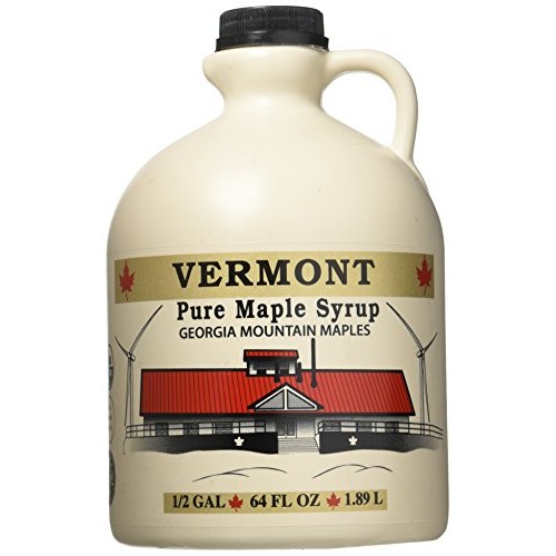 Georgia Mountain Maples Of Vermont, Organic Maple Syrup, Amber C