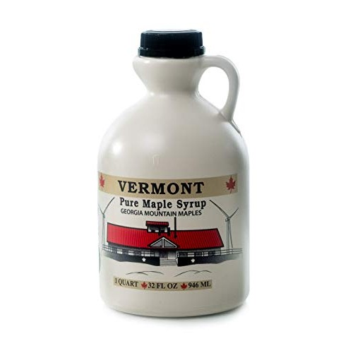 Georgia Mountain Maples Of Vermont, Organic Maple Syrup, Amber C