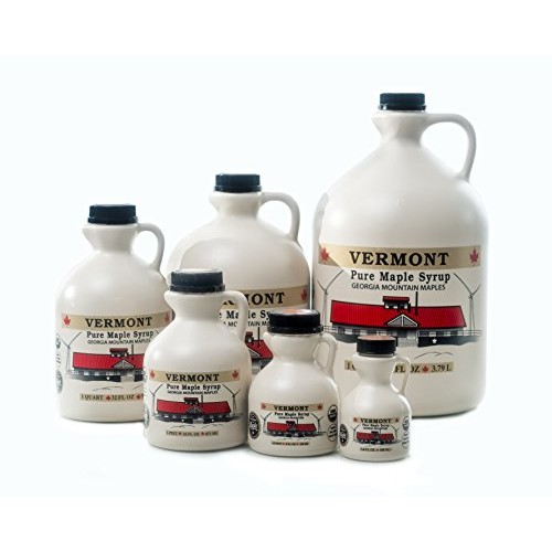 Georgia Mountain Maples Of Vermont, Organic Maple Syrup, Dark Co