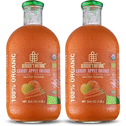 Georgia’S Natural Organic Apple Carrots Orange Juice – All-Natur