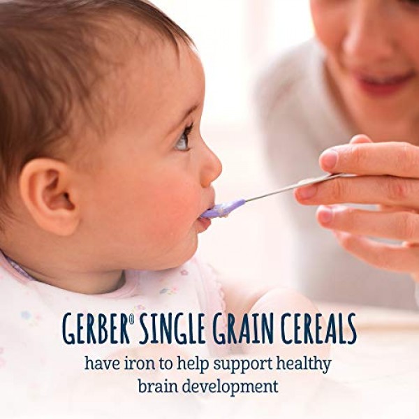 Gerber Single-Grain Oatmeal Baby Cereal, 8 Ounces Pack Of 6