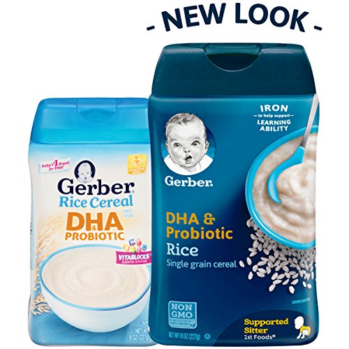 Gerber Organic Rice Cereal, 8 Ounce