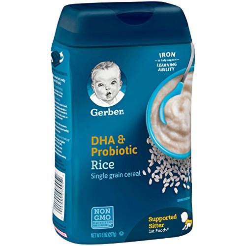 Gerber Organic Rice Cereal, 8 Ounce