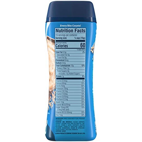 Gerber 2Nd Foods Baby Cereal, Whole Wheat Grain Cereal, 8 Ounce