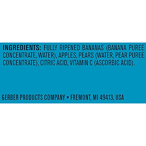 Gerber 2Nd Foods Bananas With Apples &Amp; Pears, 4 Ounce Tubs, 2 Co