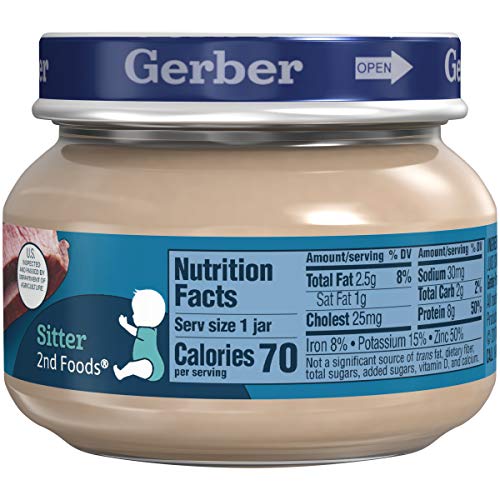 Gerber 2Nd Foods, Beef And Gravy, 2.5-Ounce Jars Pack Of 12