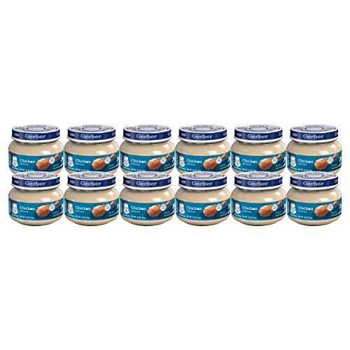 Gerber 2Nd Foods Meats-Chicken &Amp; Gravy-2.5 Oz-12 Pack, 12 Count