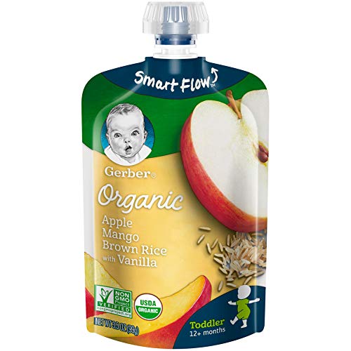 Gerber, 2Nd Foods, Organic Fruit &Amp; Grain, Apple Mango, 3.5 Oz