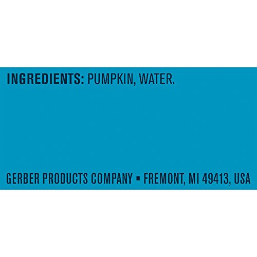 Gerber 2Nd Foods Pumpkin, 2 Count Per Pack, 8 Ounce, Pack Of 8