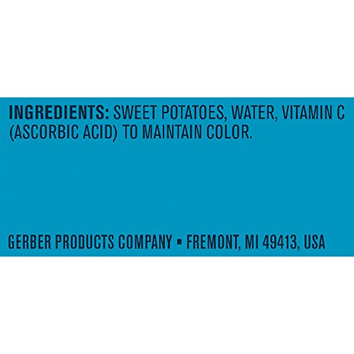 Gerber 2Nd Foods Sweet Potatoes, 4 Ounce Tubs, 2 Count Pack Of 8