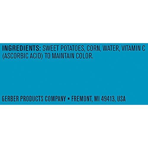 Gerber 2Nd Foods Sweet Potatoes &Amp; Corn, 2 Count Of 4 Oz Tubs Eac