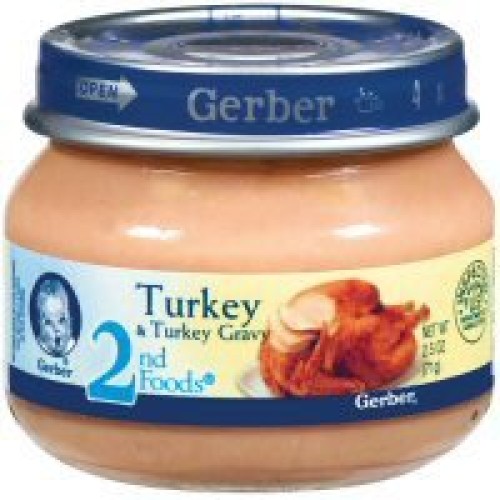 Gerber 2Nd Foods Baby Foods Turkey &Amp; Turkey Gravy - 12 Pack