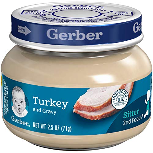 Gerber 2Nd Foods Turkey &Amp; Turkey Gravy Pack Of 20