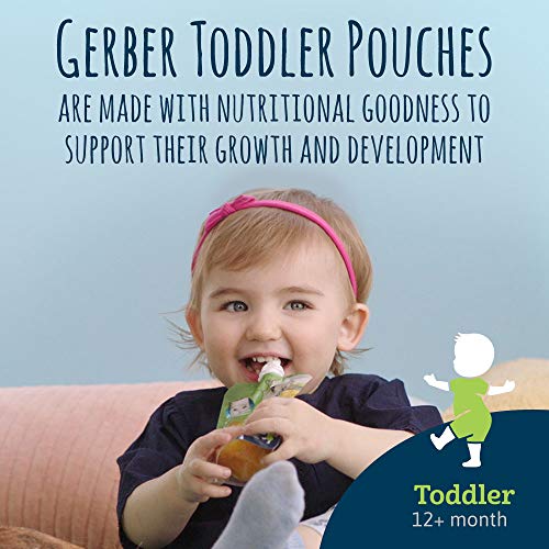Gerber Assorted Fruit Toddler Pouch Variety Pack Pack Of 18 &Amp;