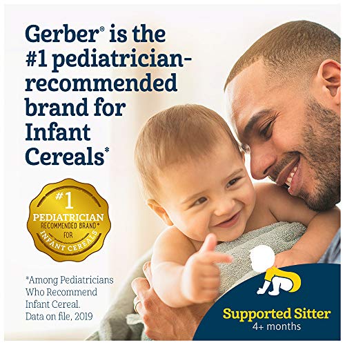 Gerber Baby Cereal, 1St Foods, Organic Oatmeal, 8 Oz Pack Of 3