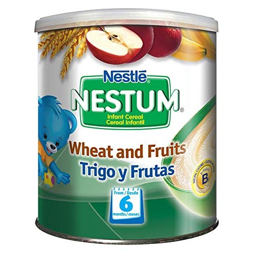 Gerber Baby Cereal Nestle Nestum Wheat And Fruits, 3 Count