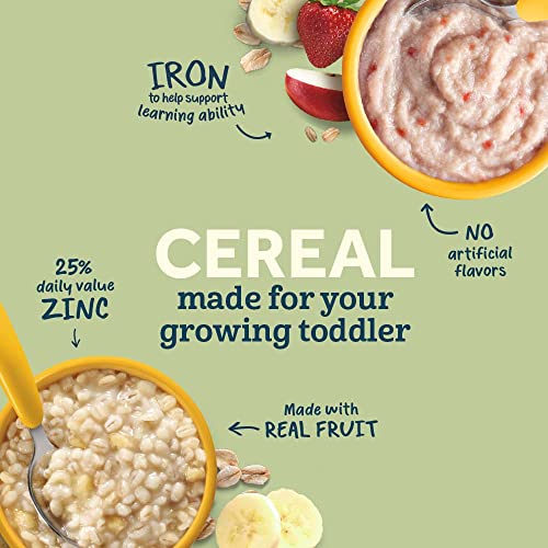 Gerber Baby Cereal, Oatmeal & Barley, Apple Cinnamon, 4.5 Ounce ... Gerber Baby Cereal, Oatmeal & Barley, Apple Cinnamon, 4.5 Ounce ...