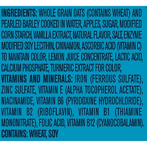 Gerber Baby Cereal, Oatmeal & Barley, Apple Cinnamon, 4.5 Ounce ... Gerber Baby Cereal, Oatmeal & Barley, Apple Cinnamon, 4.5 Ounce ...