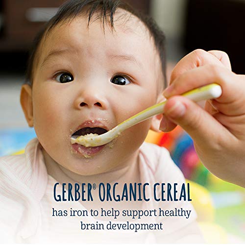 Gerber Baby Cereal Organic Oatmeal With Banana, 8 Oz