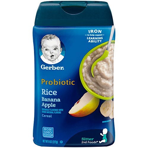 Gerber Baby Cereal Probiotic Rice Banana Apple Baby Cereal Canis