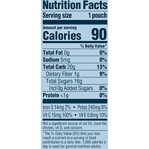 Gerber Baby Food Pouches, Toddler 12+ Months, WonderFoods, Banan...