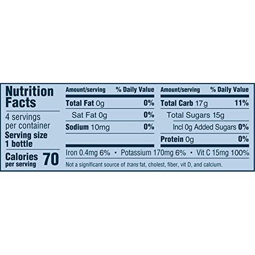 Gerber 100 Percent Apple Prune Juice, 4 Fluid Ounces, 24 Per Case