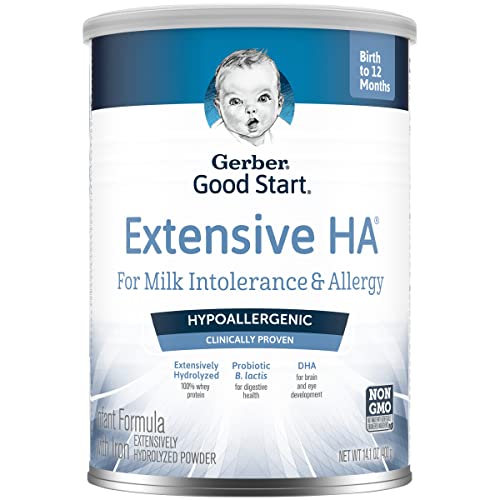 Gerber Good Start Baby Formula Powder, Extensive HA, Hypoallerge...