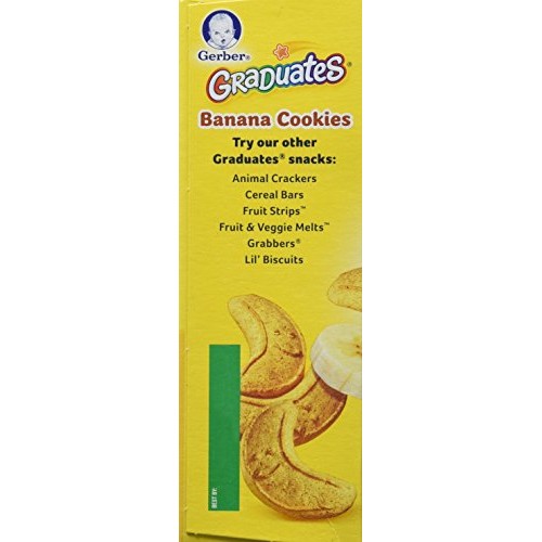 Gerber Graduates Banana Cookies 5Oz. Pack Of 3