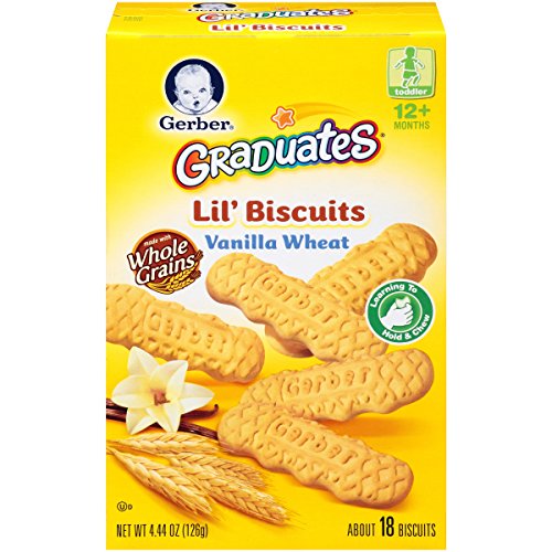 Gerber Graduates Biter Biscuit, 4.4 Ounce - 8 Per Case.