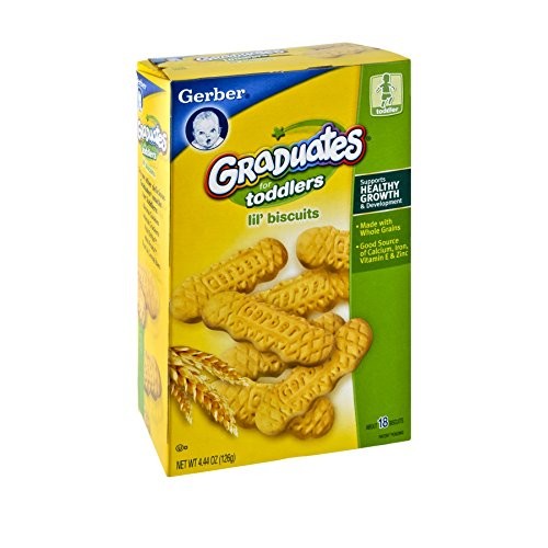 Gerber Graduates Biter Biscuit, 4.4 Ounce - 8 Per Case.