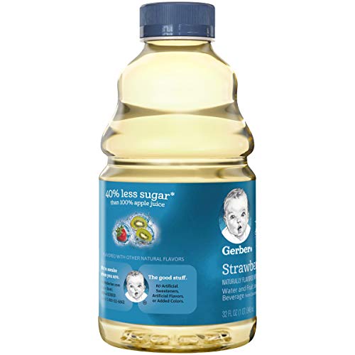 Gerber Graduates Fruit Splashers Juice, Strawberry Kiwi 32 Fl. O