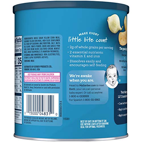 Gerber Graduates Lil Crunchies - Veggie Dip - 1.48 Oz