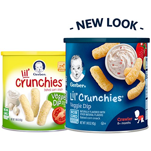 Gerber Graduates Lil Crunchies - Veggie Dip - 1.48 Oz